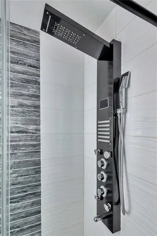 a bathroom with a toilet and sink