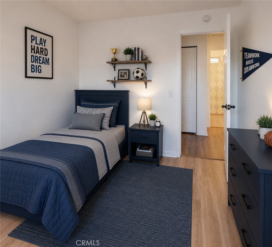2624 Mill Creek Road Mentone, CA 92359 - Photo 21 of 24 AI generated virtually staged bedroom 3. reimagined