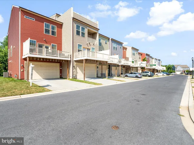 a view of a building with a street