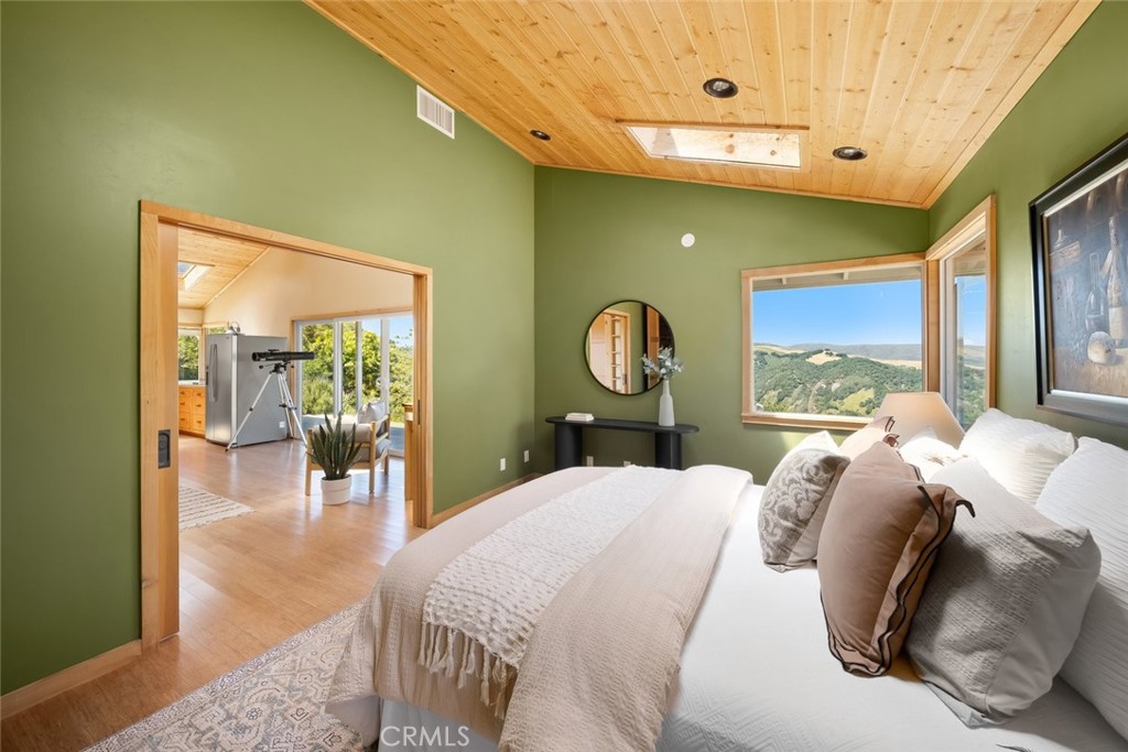 2650 Skyview Trail San Luis Obispo, CA 93405 - Photo 48 of 75 a bed room with a bed and a large window