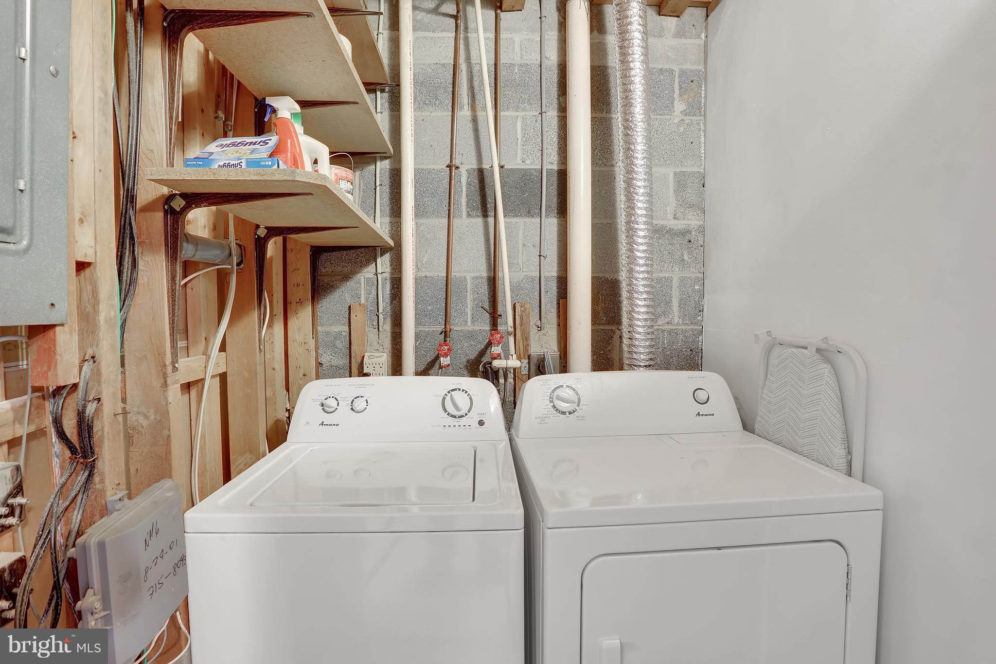 2413 Southgate Square Reston, VA 20191 - Photo 21 of 26 a utility room with dryer and washer