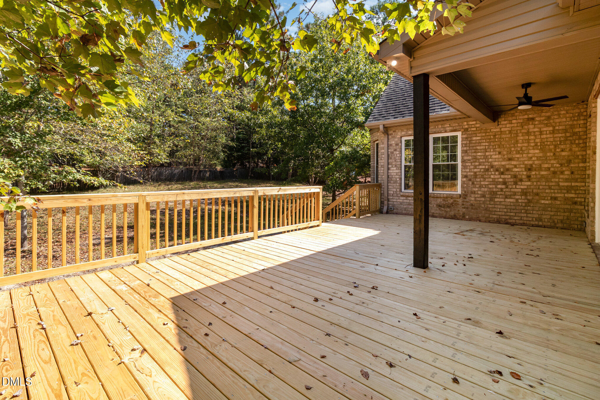 42 Racquet Court Sanford, NC 27332 - Photo 20 of 23 a view of a wooden deck