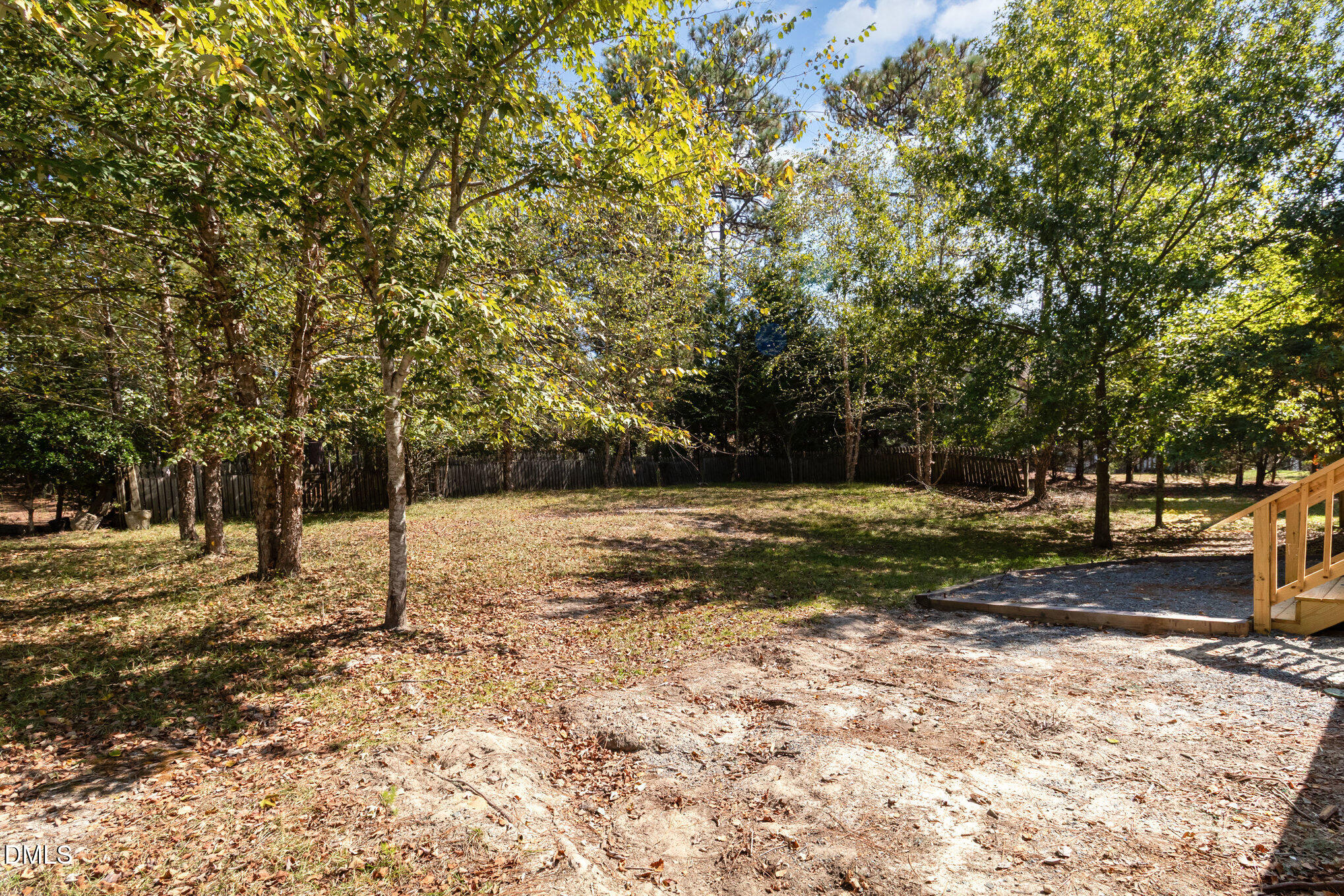 42 Racquet Court Sanford, NC 27332 - Photo 23 of 23 a backyard of a house with lots of green space