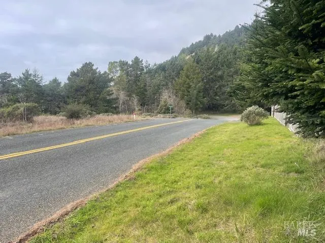 a view of a yard with an outdoor space