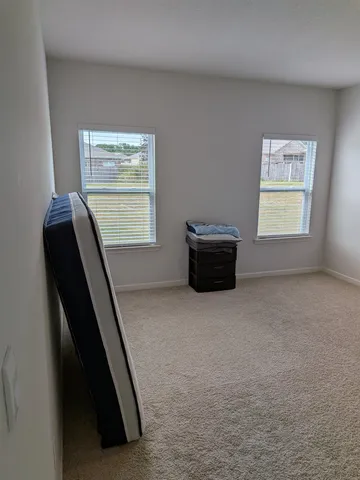 a view of empty room