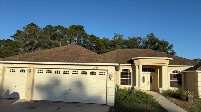 a view of a building with outdoor space