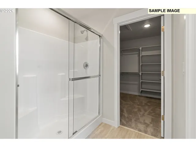 a view of closet area