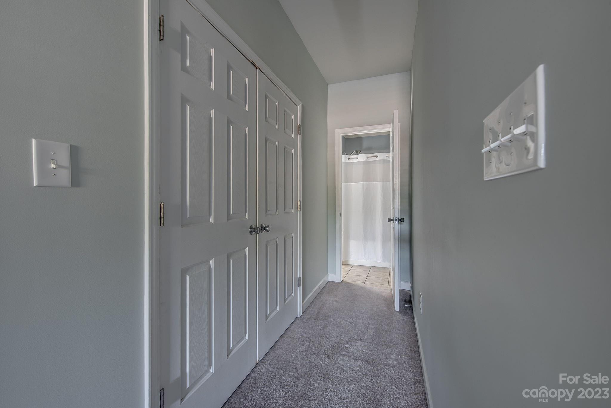 2011 Roadrunner Road Clover, SC 29710 - Photo 46 of 48 a view of a hallway with a door