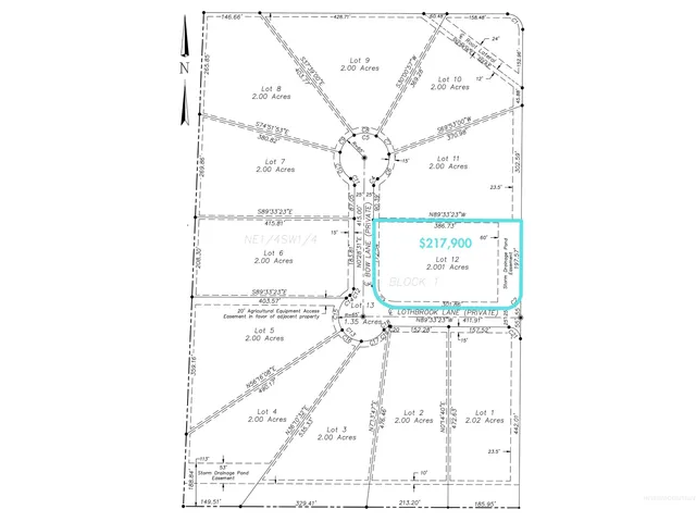 $199,900 | Lot 12 Bow Lane, Wilder, ID 83676