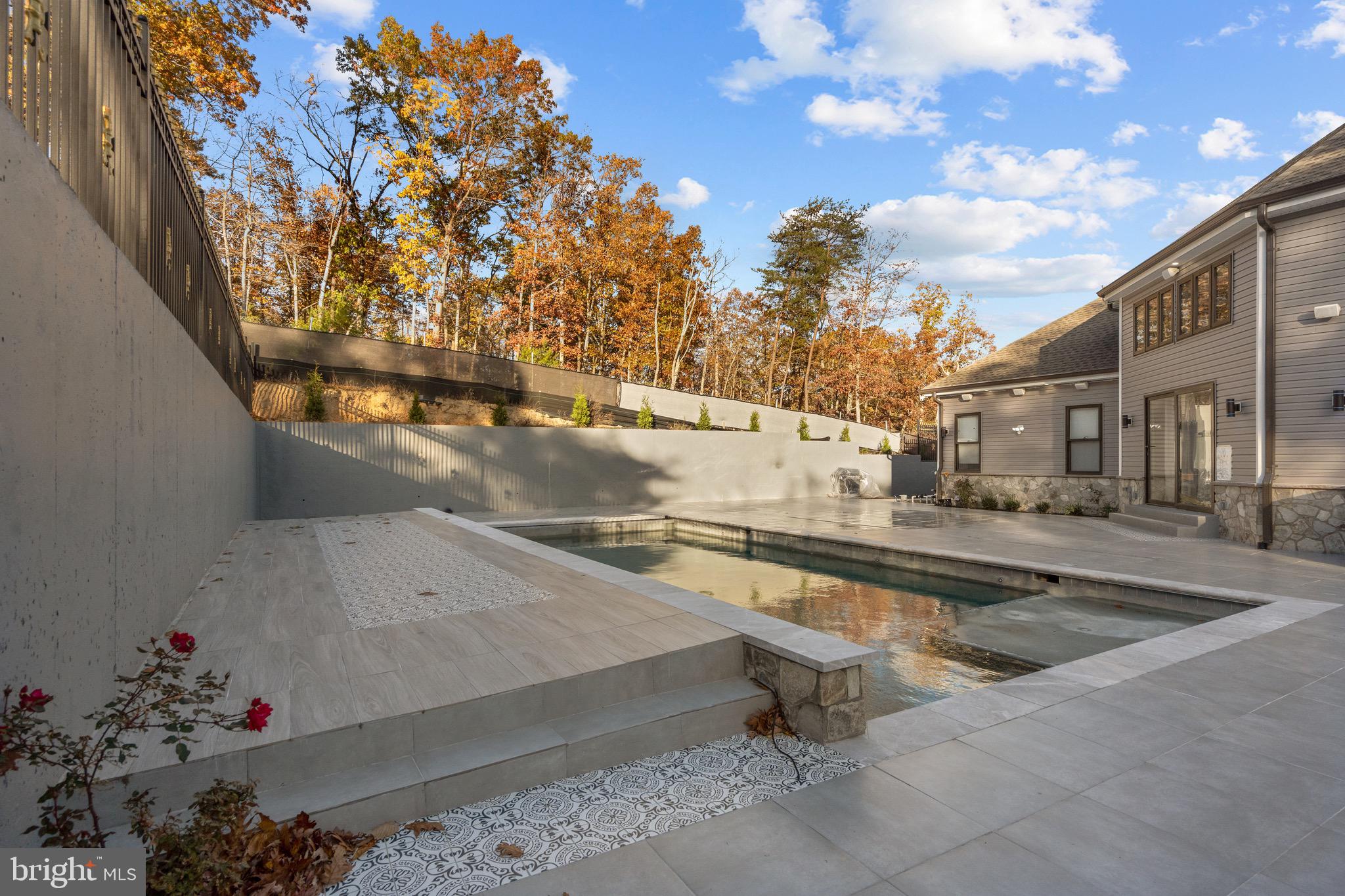 24035 New Mountain Road Aldie, VA 20105 - Photo 78 of 118 a view of a swimming pool with lounge chair