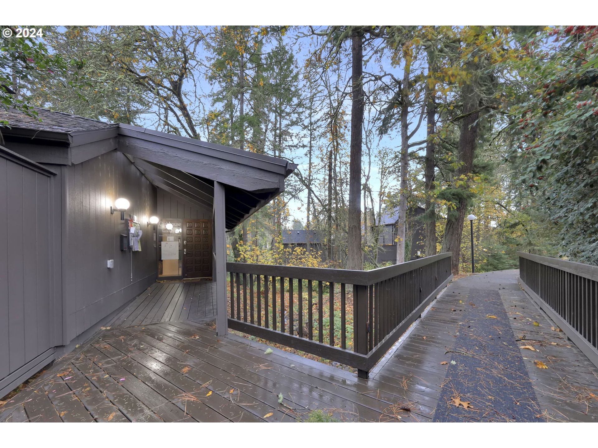 100 Westbrook Way Eugene, OR 97405 - Photo 44 of 48 a view of a porch with a yard