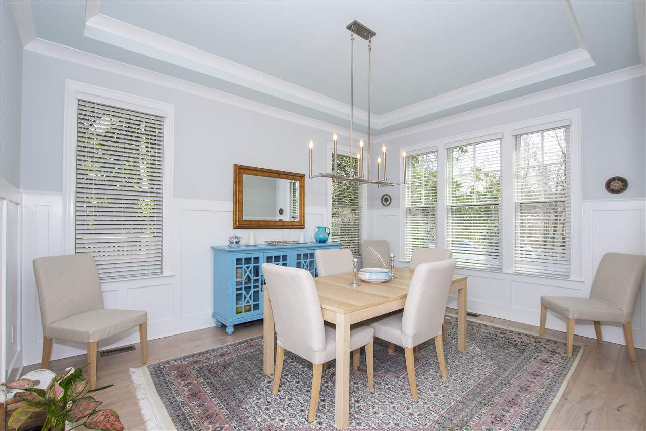Large Dining Room out of the way and off to the side of the fam. room