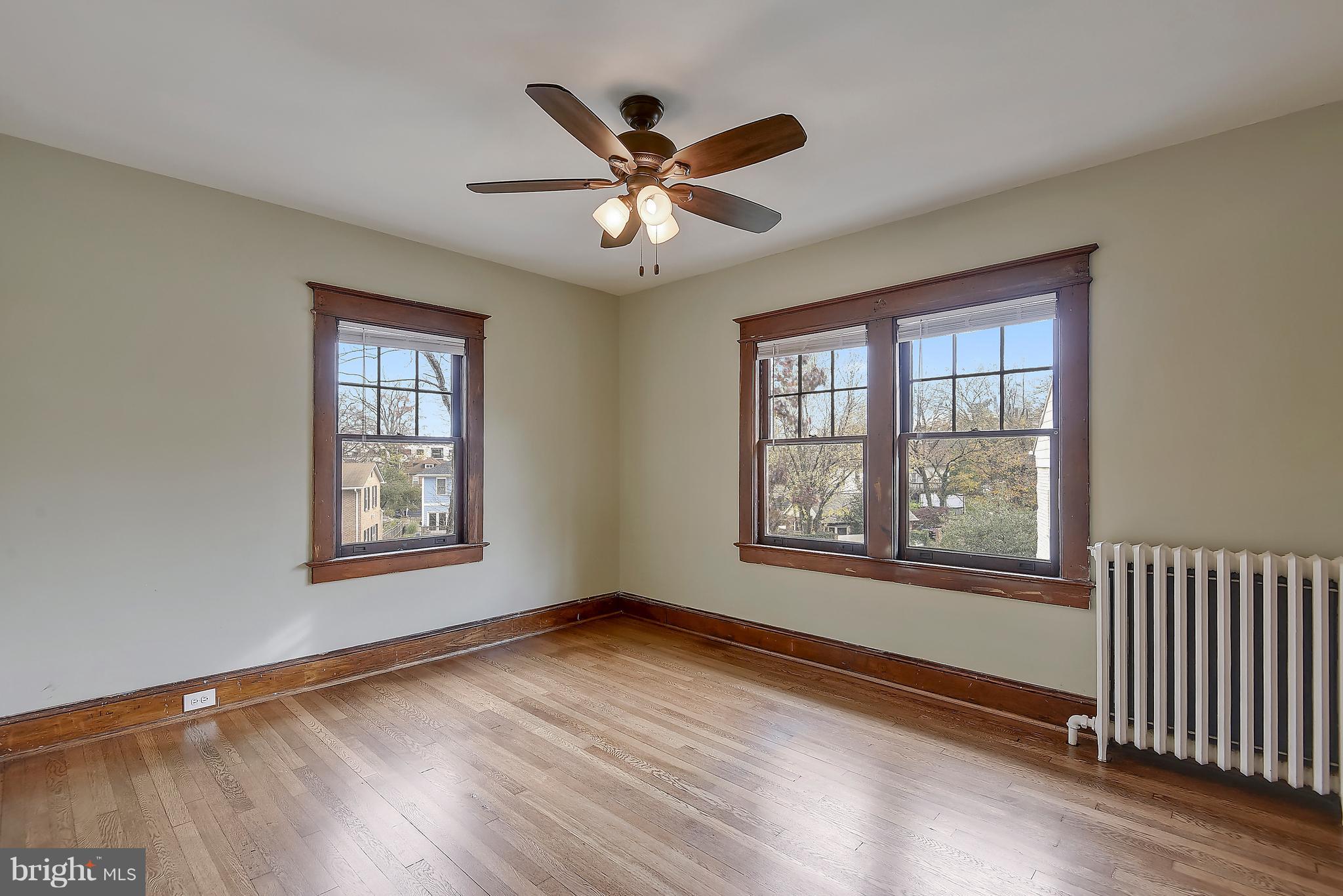 7211 Blair Road Northwest Washington, DC 20012 - Photo 22 of 53 Upper Level Bedroom #2. 8'6" Ceilings Throughout