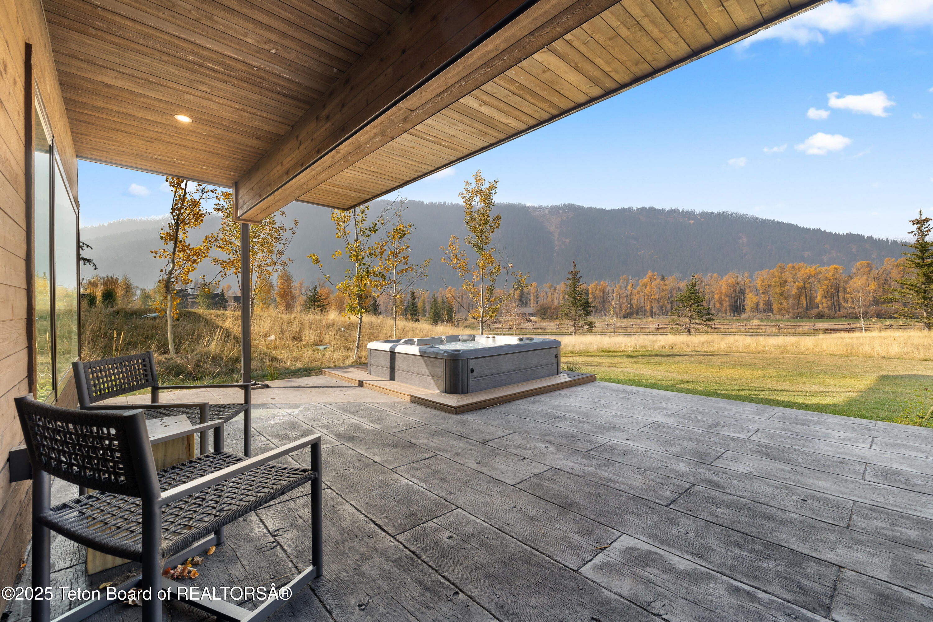 14135 Drake Drive Jackson, WY 83001 - Photo 9 of 35 Lower Level Patio/Hotub