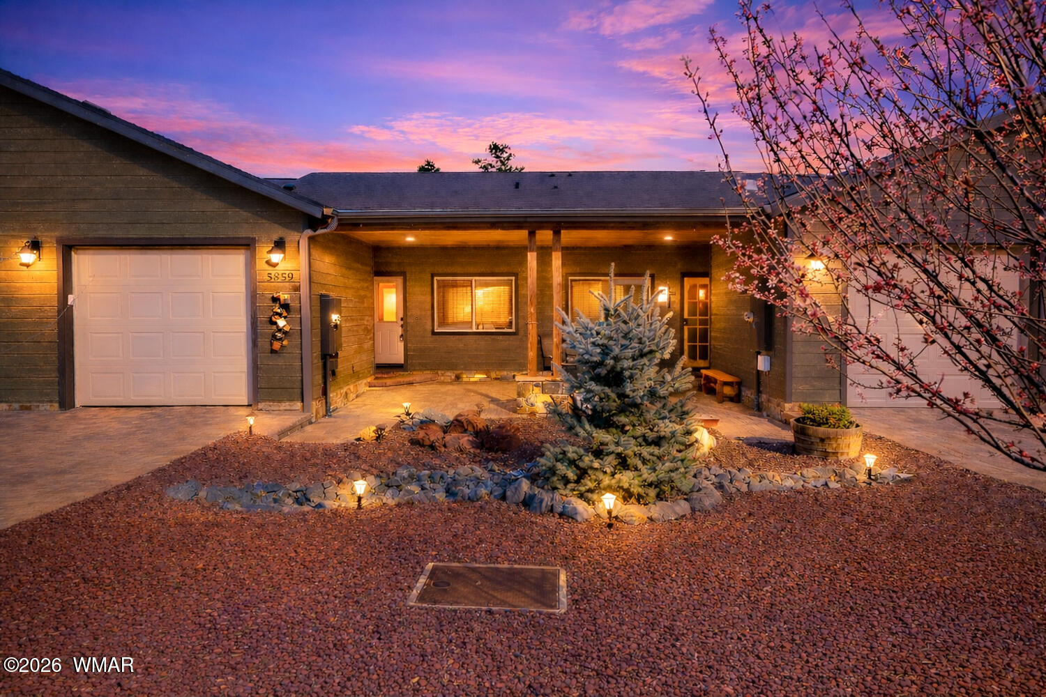 5859 Apollo Way Lakeside, AZ 85929 - Photo 3 of 35 a view of a house with a patio