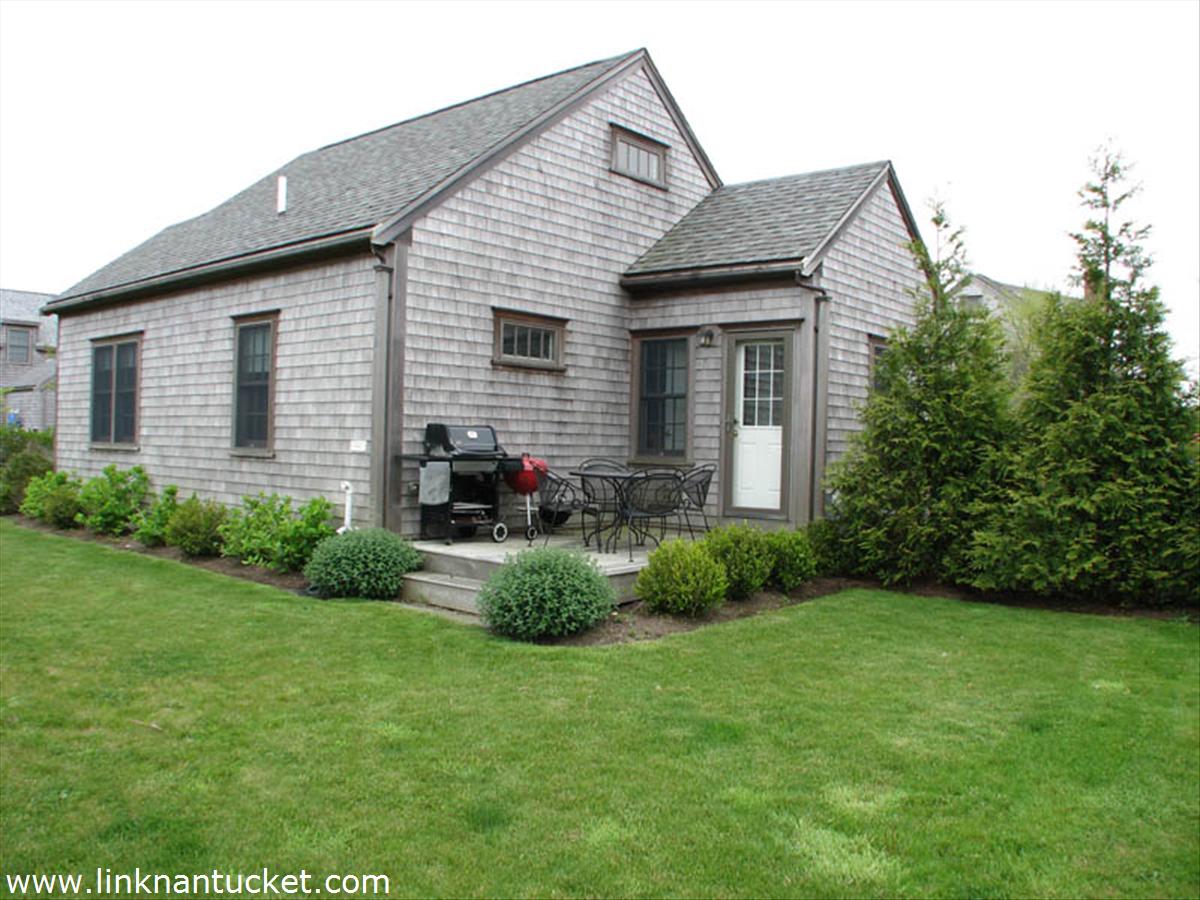 21 B Daffodil Lane Nantucket, MA 02554 - Photo 6 of 6 Cottage Rear View and Deck