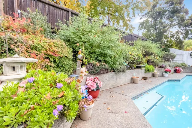 a view of a lake with a house