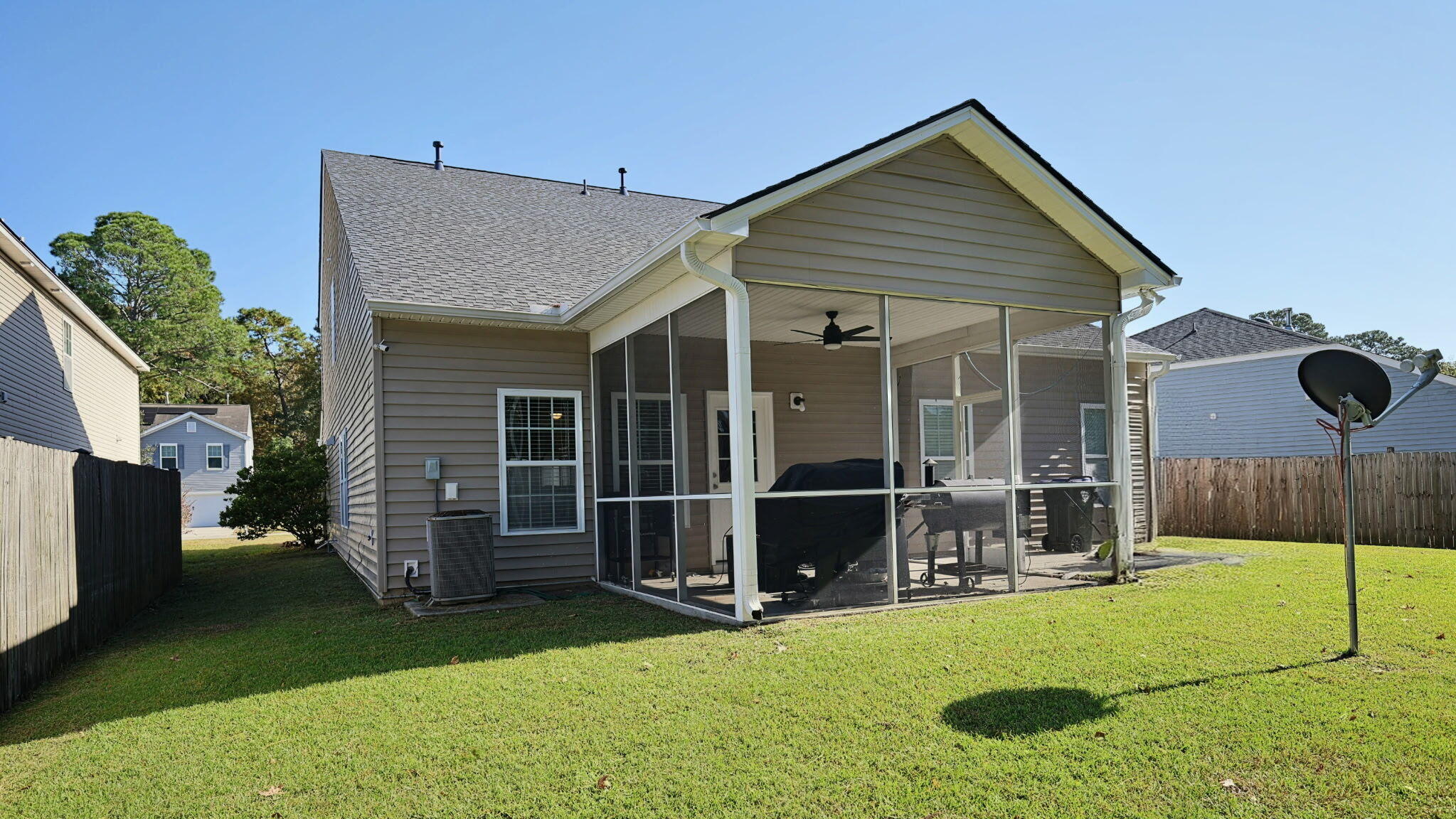 224 Withers Lane Ladson, SC 29456 - Photo 25 of 28 Backyard view