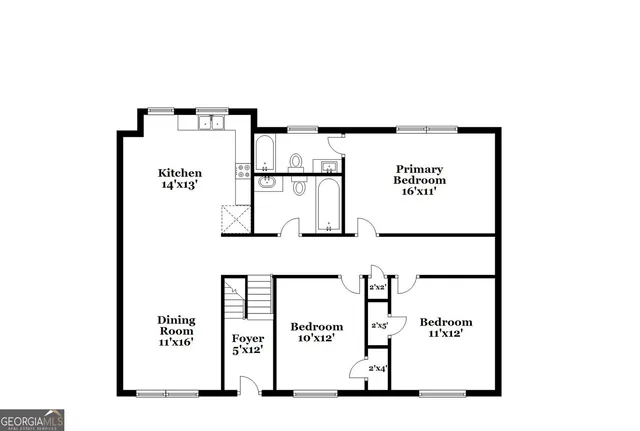 $1,570 | 2626 Del Ridge Drive, Douglasville, GA 30135