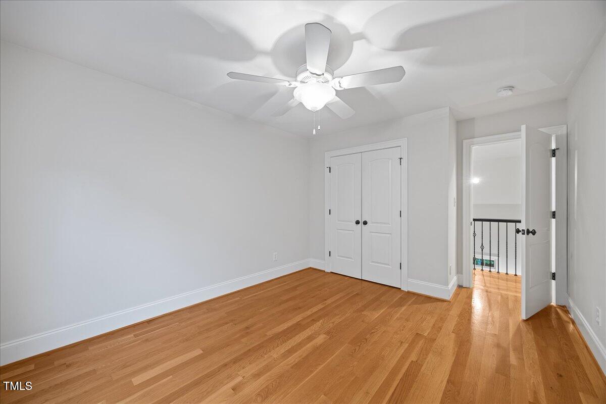 2507 Mayview Road Raleigh, NC 27607 - Photo 39 of 53 Secondary bedrooms with newly finished hardwood floors