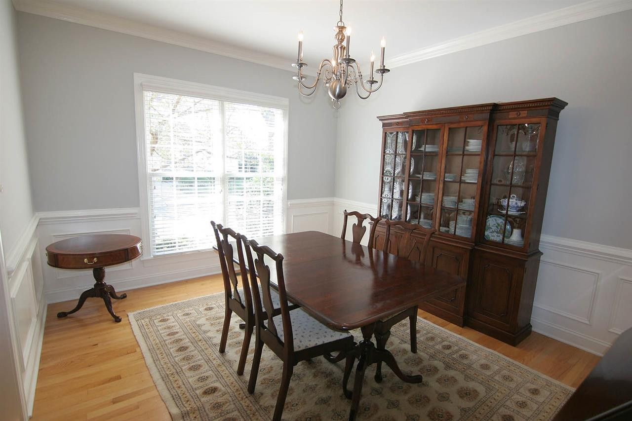 4210 Norman Ridge Lane Raleigh, NC 27613 - Photo 4 of 25 Dining Room with wainscotting