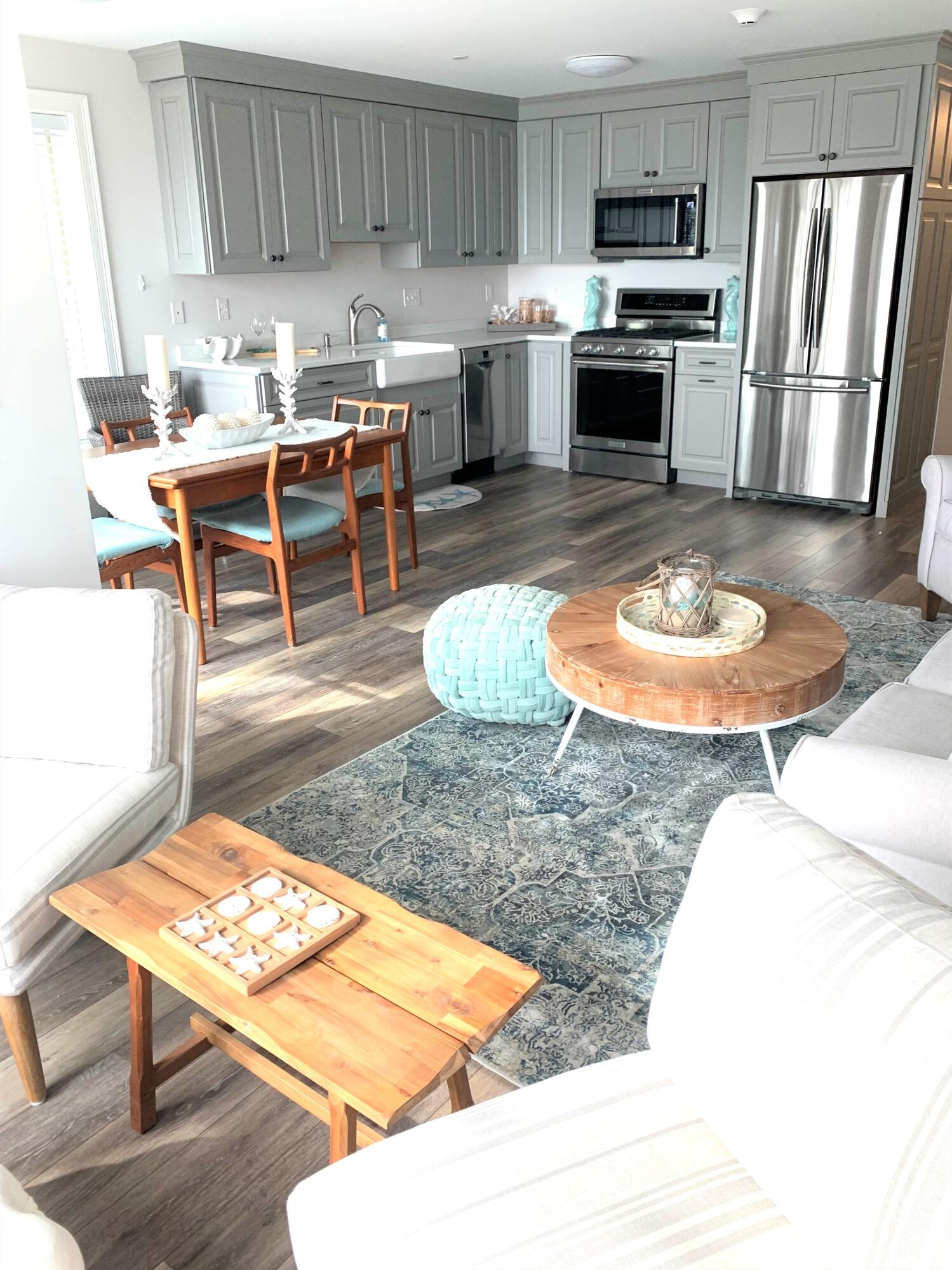 405 Old Wharf Road, Unit 202 Dennis Port, MA 02639 - Photo 9 of 15 Living kitchen