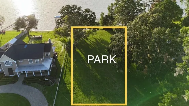 a view of an outdoor space and a yard