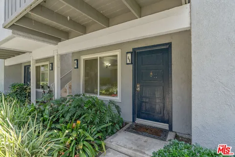 view of backyard with potted plants