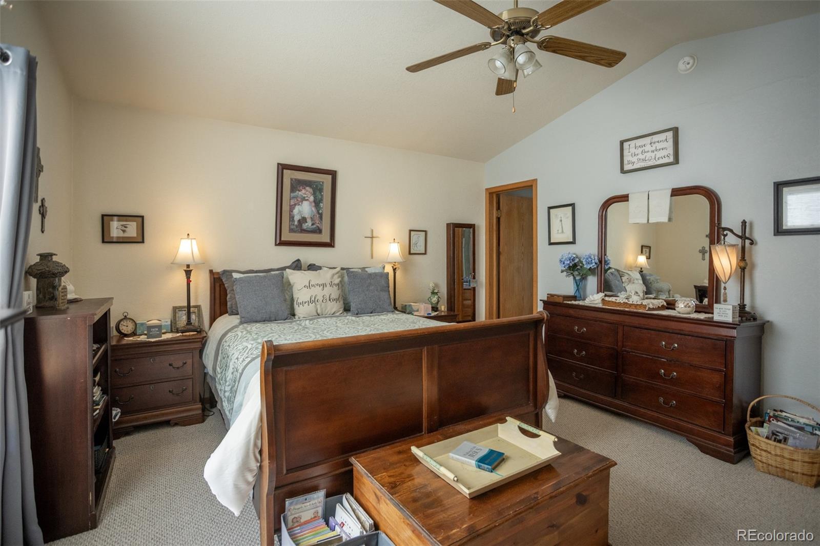 7280 County Road 178 Salida, CO 81201 - Photo 24 of 39 a bed room with a bed and a dresser