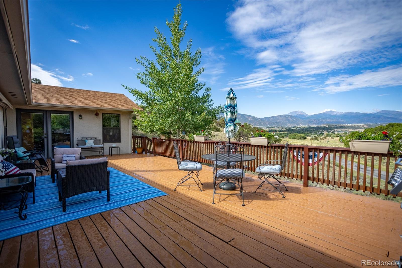 7280 County Road 178 Salida, CO 81201 - Photo 9 of 39 a view of a patio with couches table and chairs