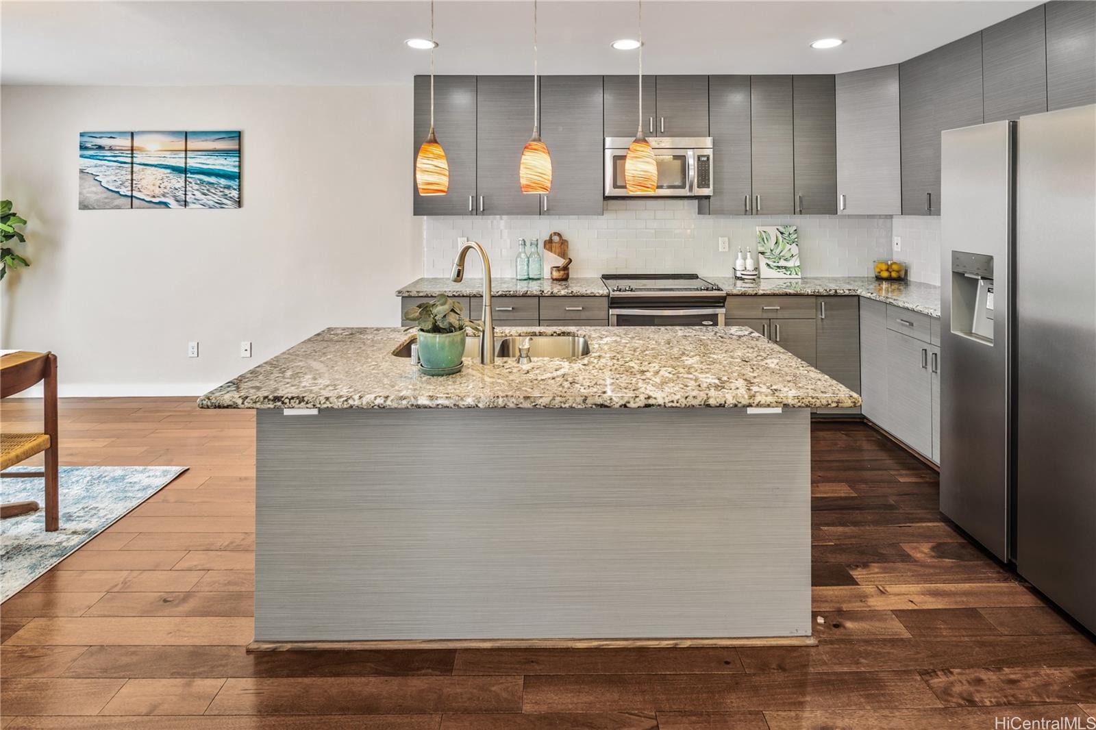 751 Kinalau Place Honolulu, HI 96813 - Photo 7 of 25 Kitchen offers ample cabinet storage.