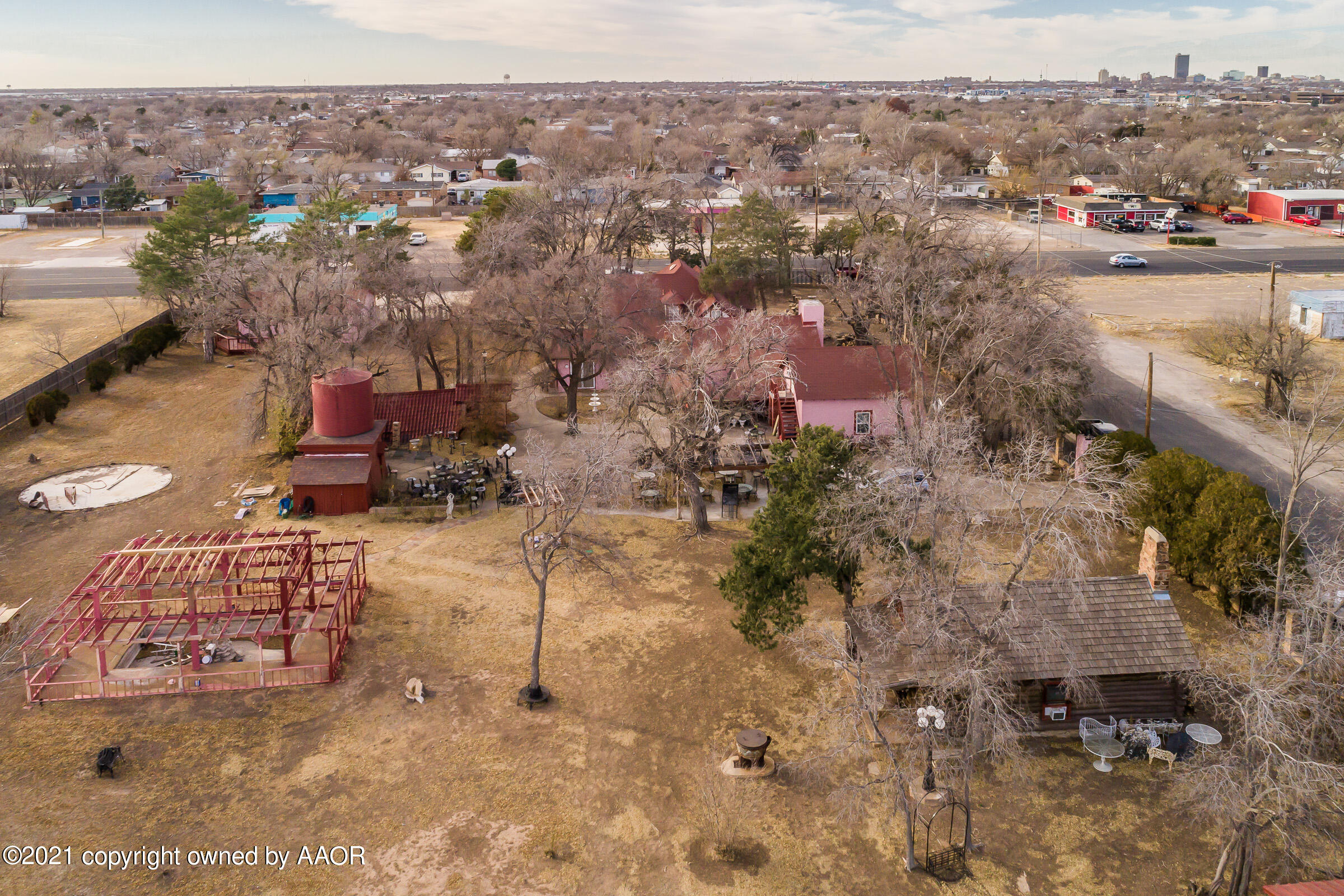 2501 South Grand Street Amarillo, TX 79103 - Photo 4 of 80 an aerial view of multiple house