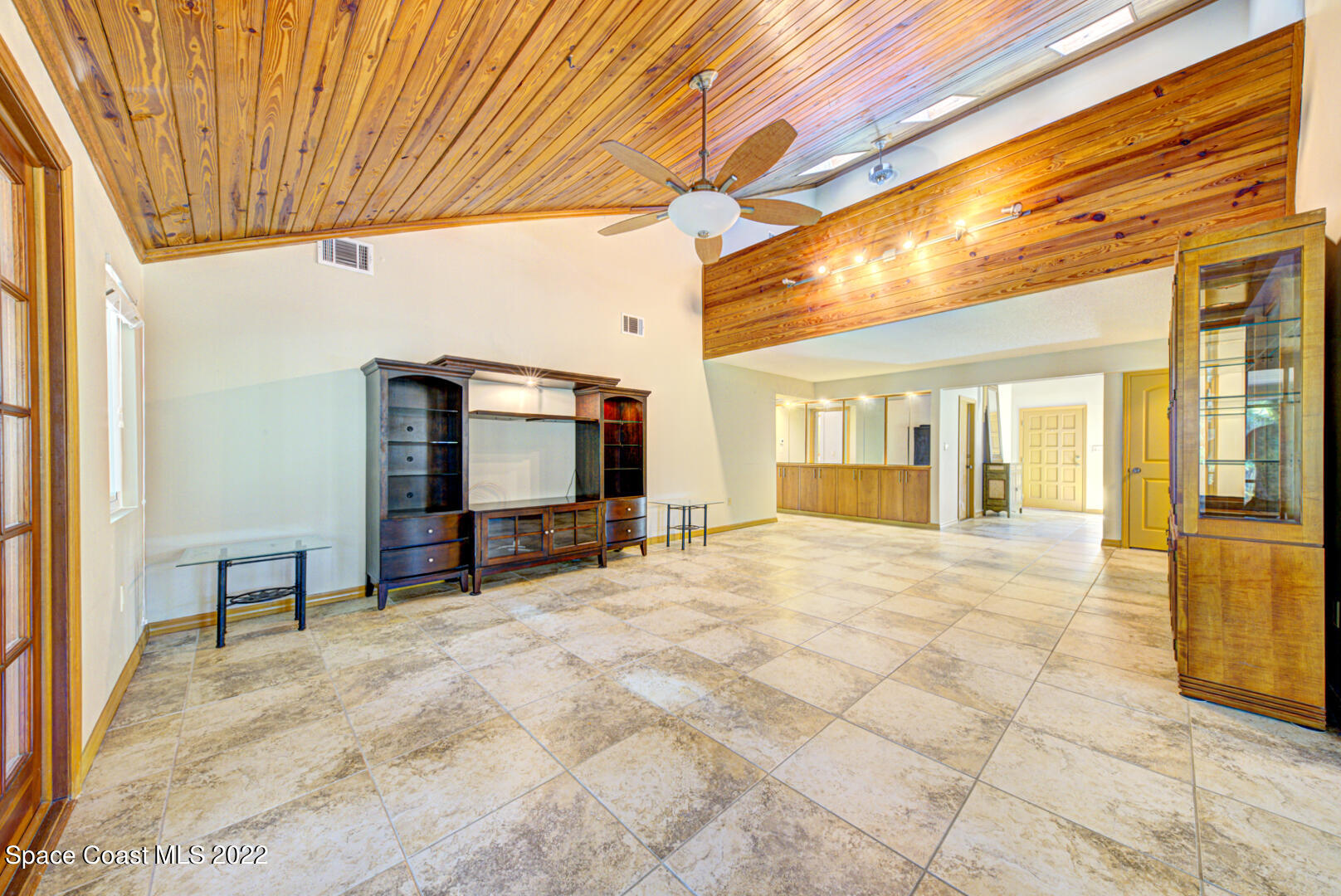 3082 Rio Pino North Indialantic, FL 32903 - Photo 15 of 37 living room with loft above