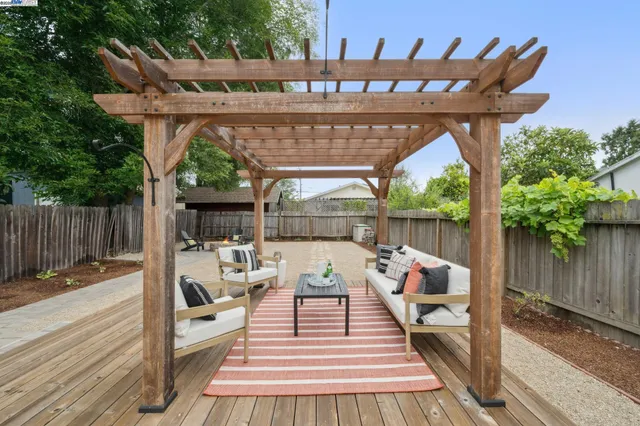 a view of outdoor space yard and deck