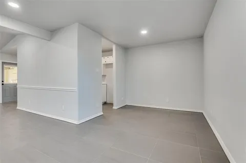 a view of empty room