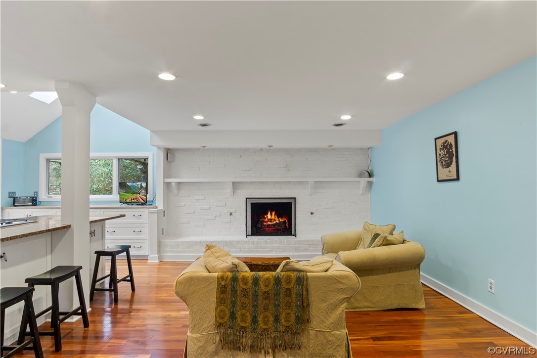 103 Overlook Drive Williamsburg, VA 23185 - Photo 17 of 50 a living room with furniture and a wooden floor