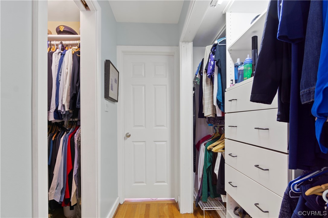 103 Overlook Drive Williamsburg, VA 23185 - Photo 34 of 50 a view of walk in closet with clothes