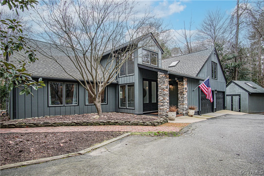 103 Overlook Drive Williamsburg, VA 23185 - Photo 43 of 50 a front view of a house with large trees