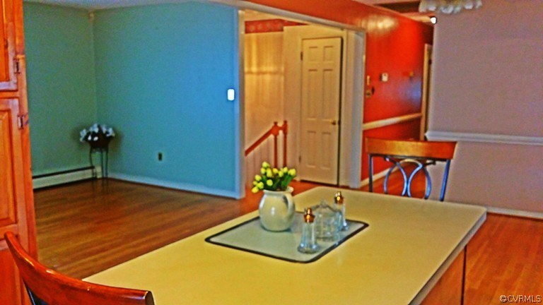 10213 Kayvee Road Richmond, VA 23236 - Photo 11 of 23 VIEW FROM KITCHEN WITH MOVABLE KITCHEN ISLAND