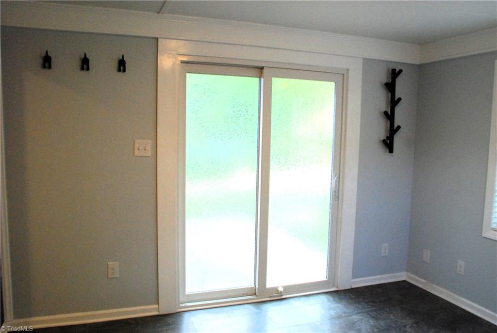1342 Berwick Road Southwest Winston-Salem, NC 27103 - Photo 14 of 38 New upgraded sliding glass door to yard with frosted glass