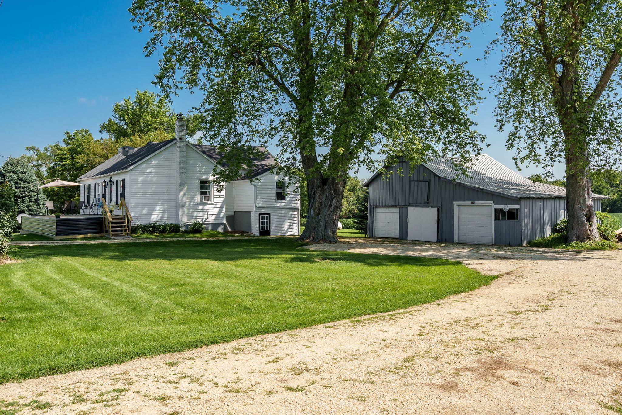 3021 North Dakota Road Freeport, IL 61032 - Photo 2 of 44 a front view of house with yard and green space