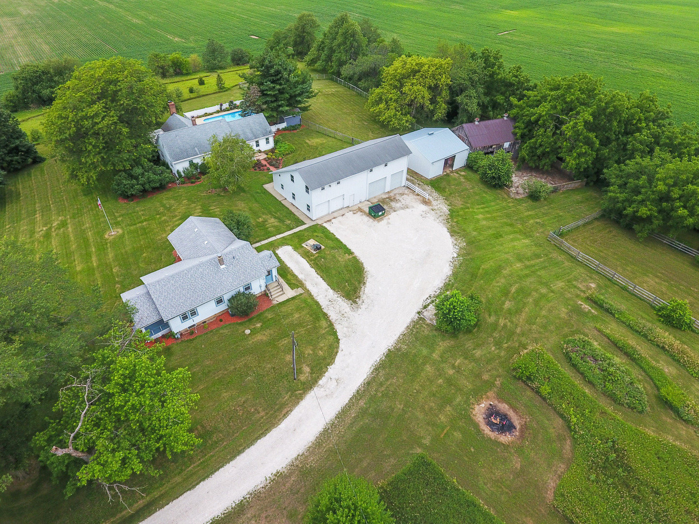 45W616 Keslinger Road Maple Park, IL 60151 - Photo 2 of 36 an aerial view of a house