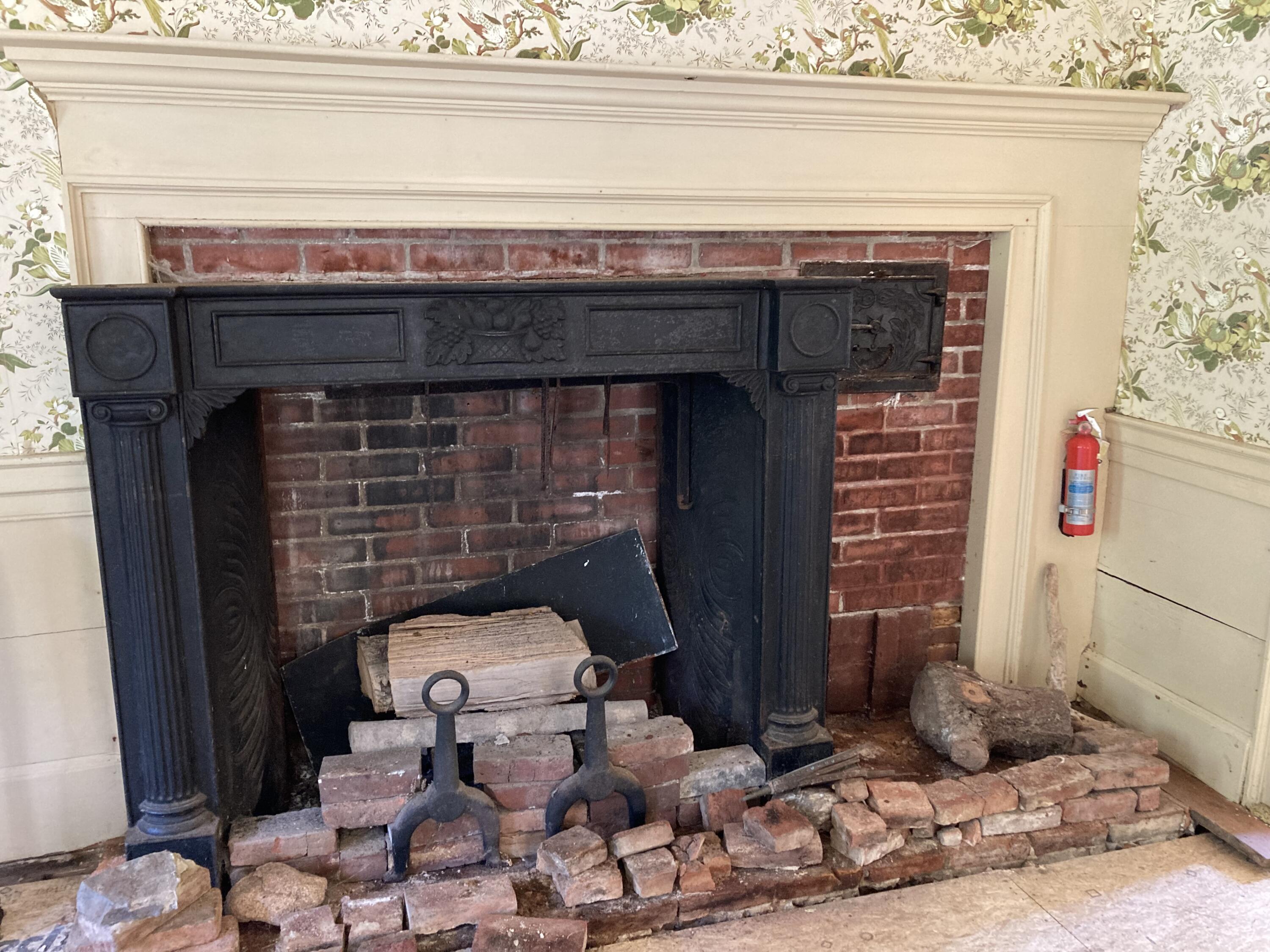 514 Point Road Hancock, ME 04640 - Photo 10 of 31 Dining room fireplace.