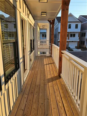 a view of front door