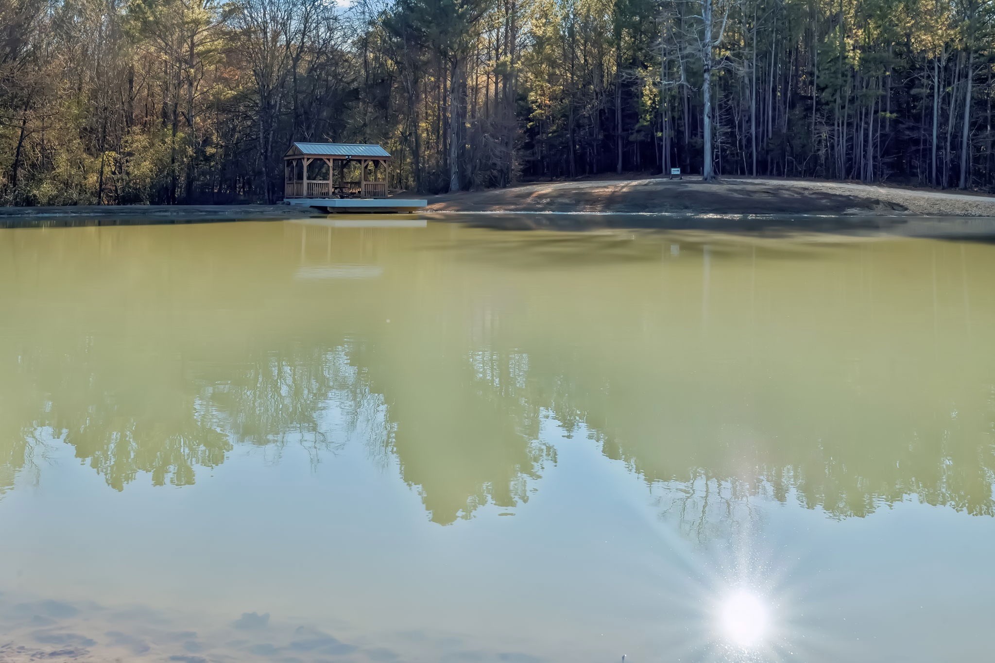 3400 Allsboro Road Cherokee, AL 35616 - Photo 77 of 100 a view of a swimming pool with an outdoor space and seating area