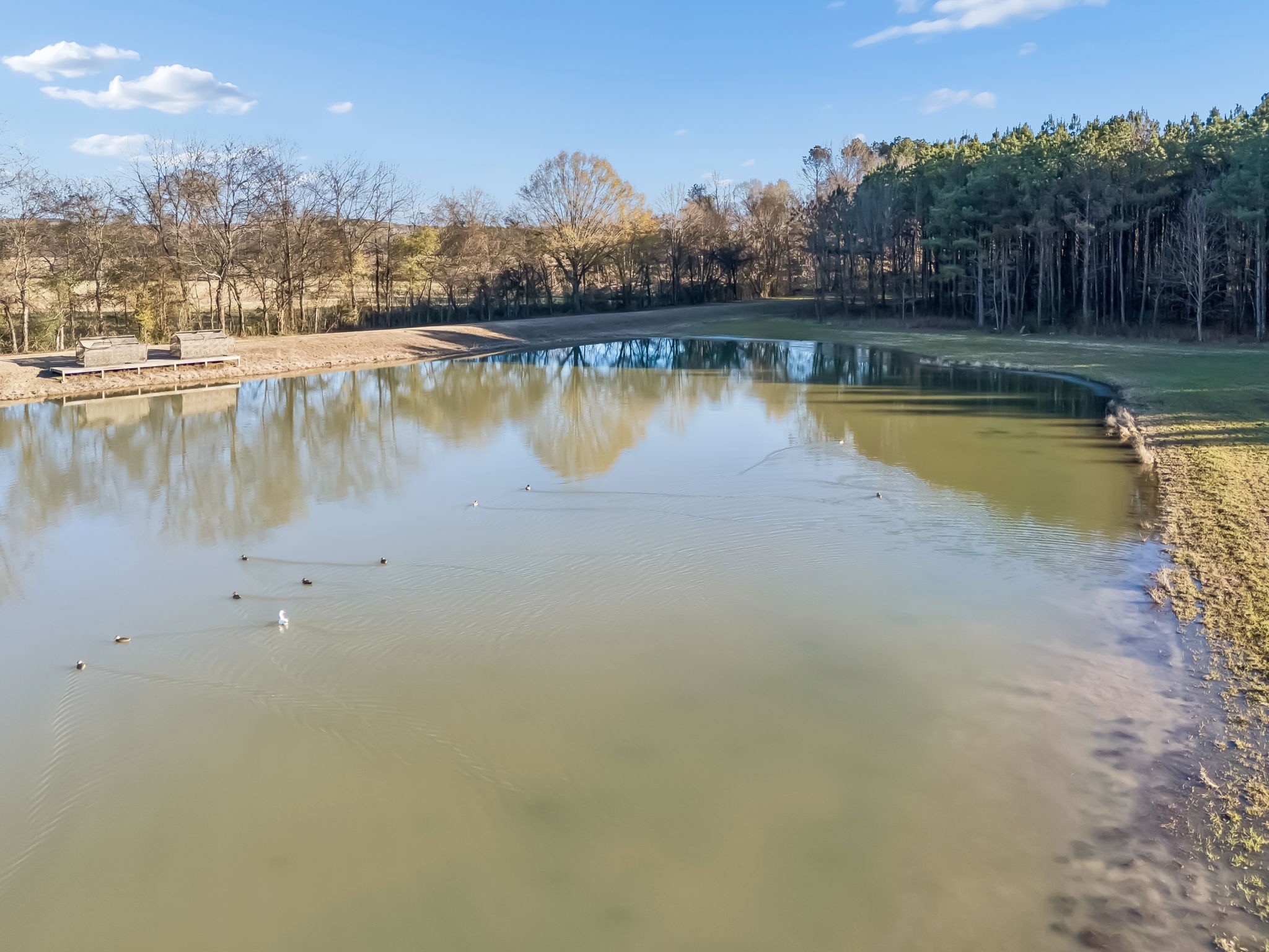 3400 Allsboro Road Cherokee, AL 35616 - Photo 97 of 100 a view of a lake with houses in the back