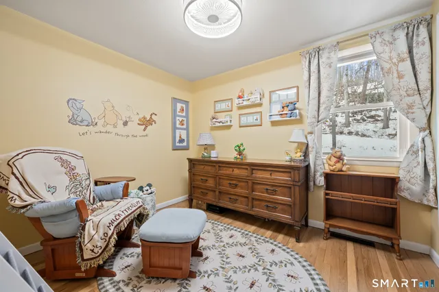 a room with furniture and window