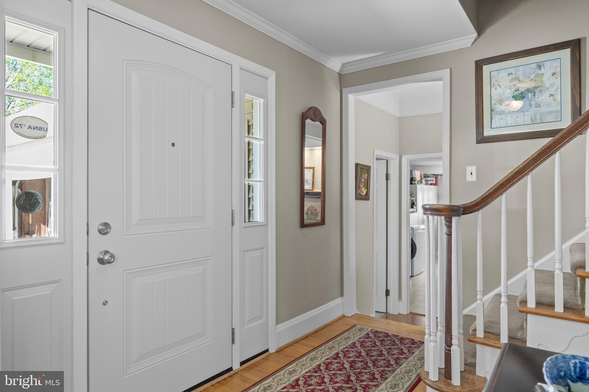 701 Decatur Drive Mount Laurel, NJ 08054 - Photo 5 of 36 a view of entryway with wooden floor and cabinet