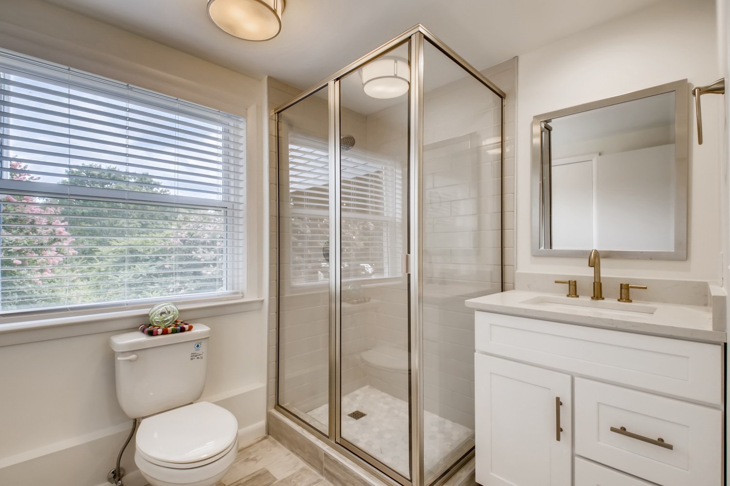 1005 A Mitchell Road Nashville, TN 37206 - Photo 18 of 23 a bathroom with a toilet sink vanity and mirror