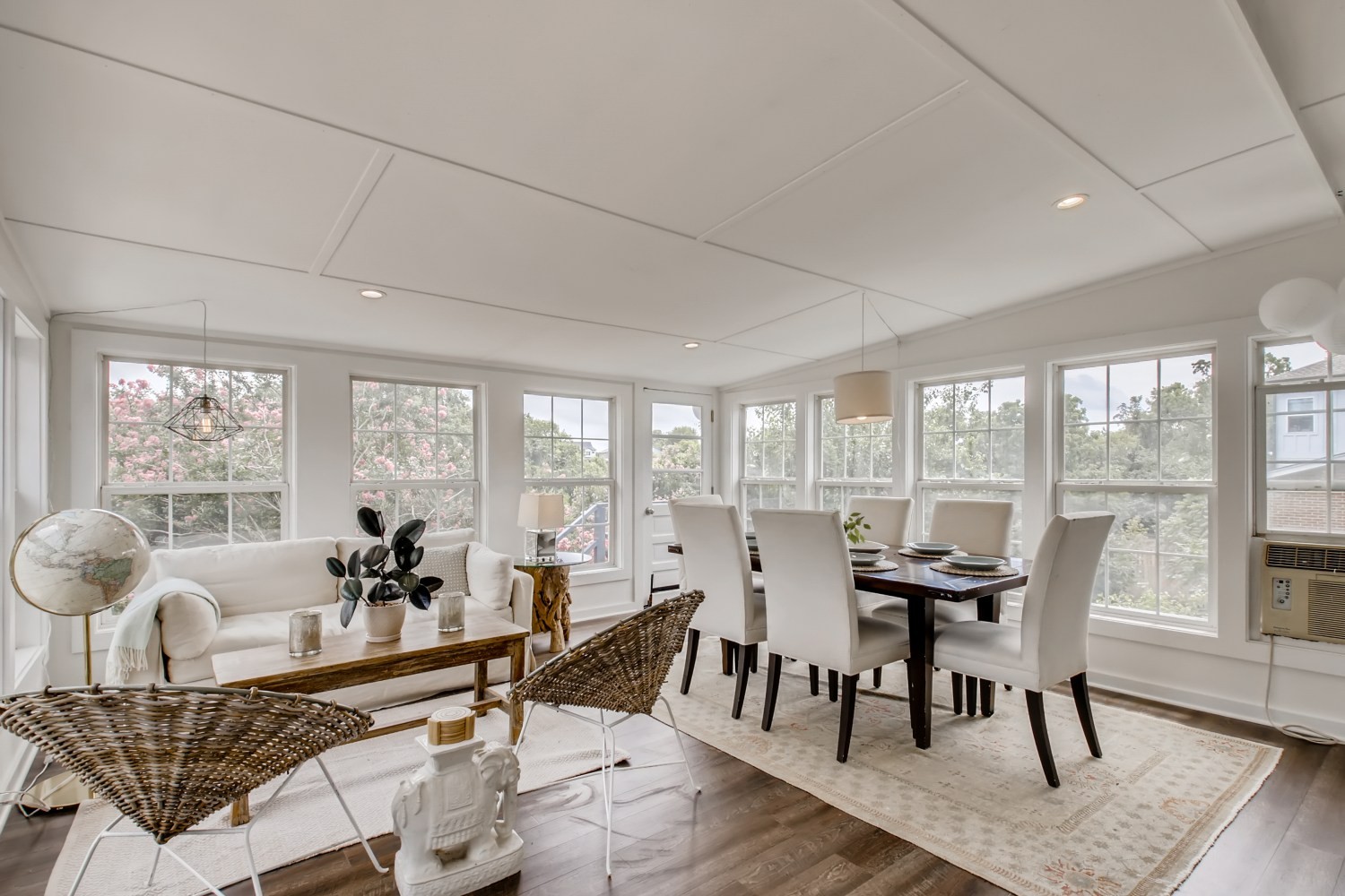 1005 A Mitchell Road Nashville, TN 37206 - Photo 7 of 23 a view of a dining room with furniture window and wooden floor